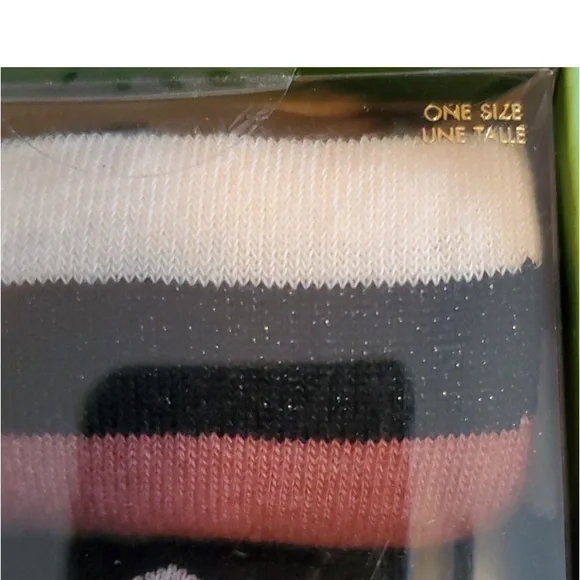 NIB Kate Spade 3pk of Socks. In Gift Box - Picture 5 of 7